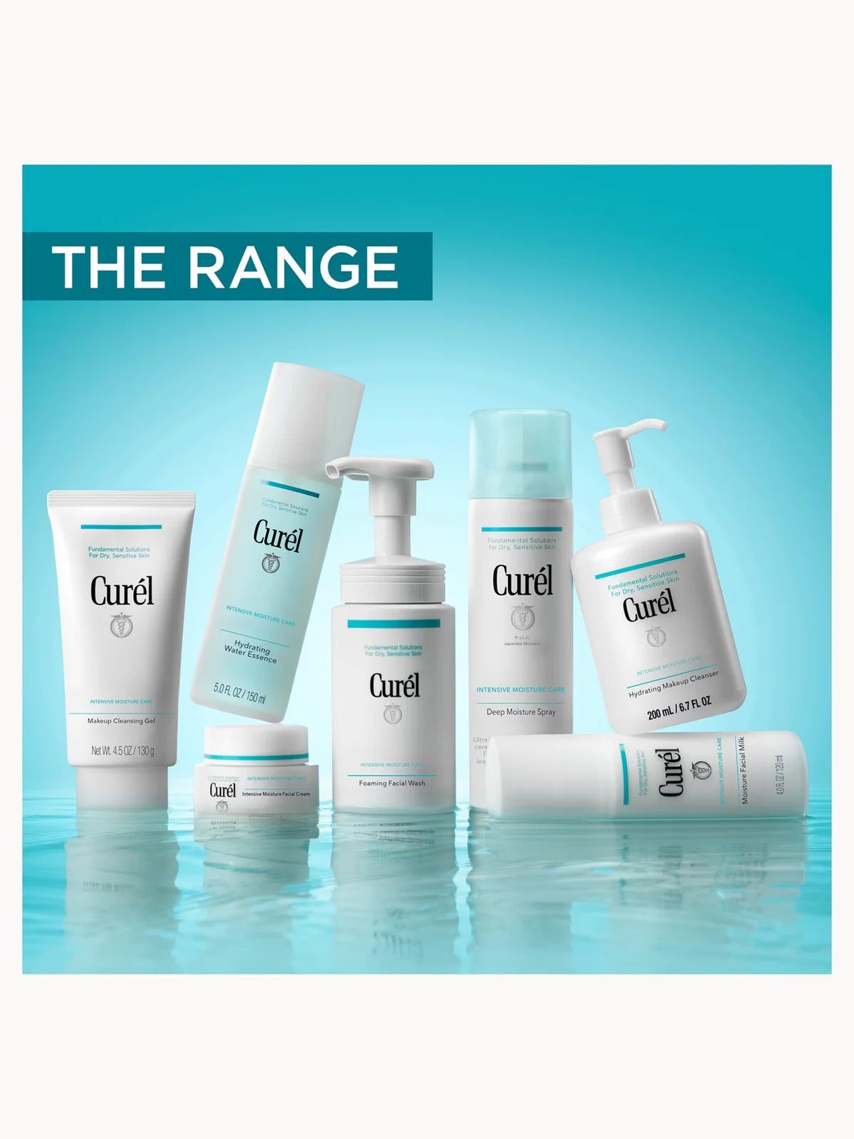 Curél Deep Moisture Spray for Dry, Sensitive Skin 144ml
