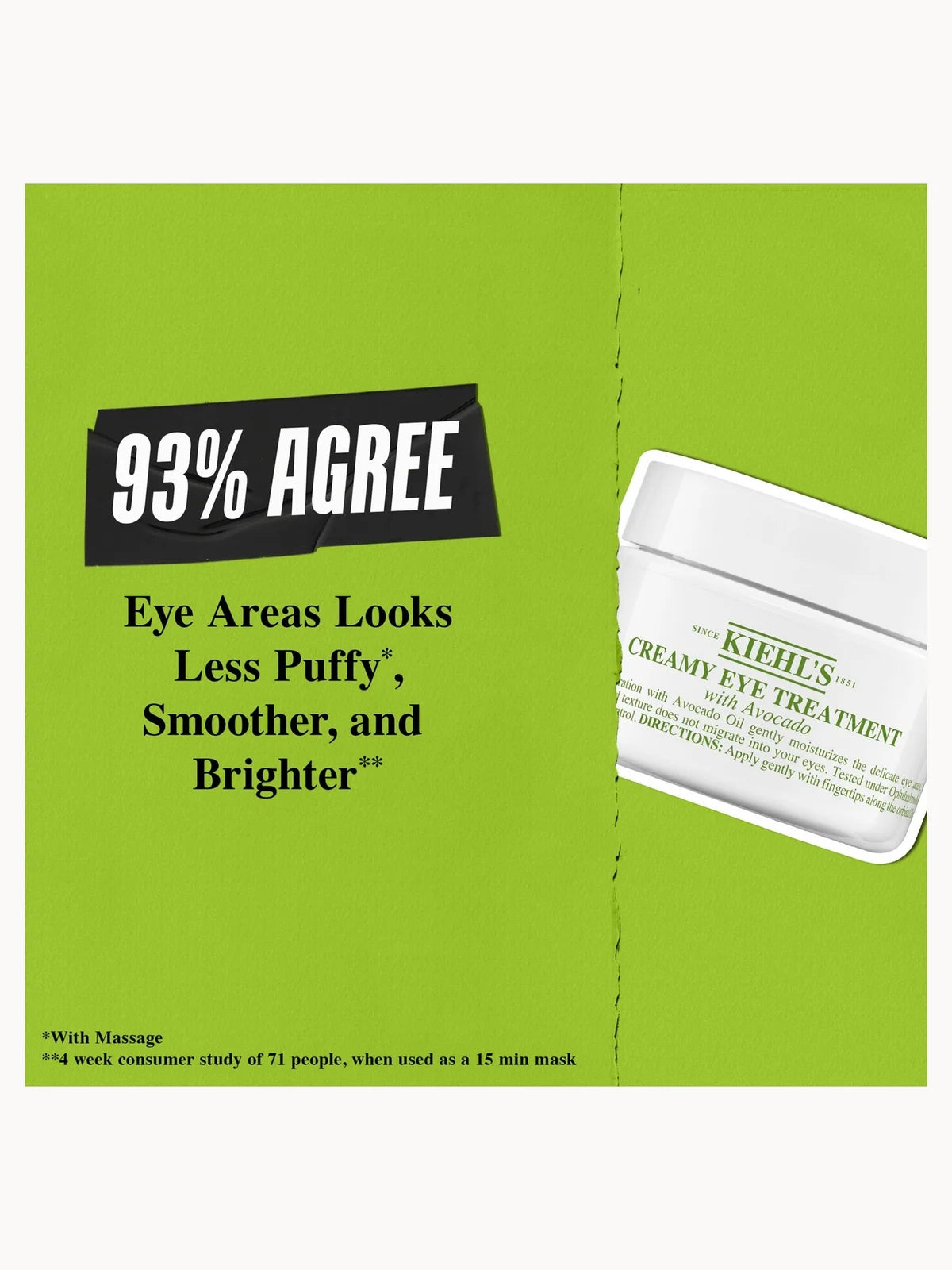 Kiehl's Creamy Eye Treatment with Avocado - 14g