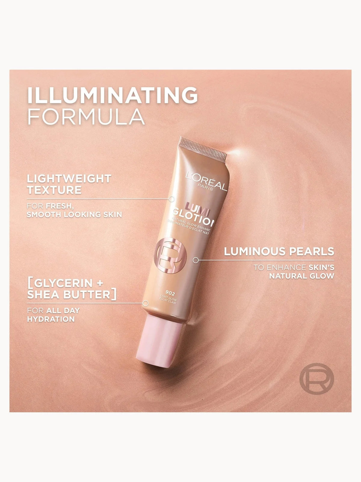 L'Oréal Paris Paradise Lumi Glotion(Various Shades)