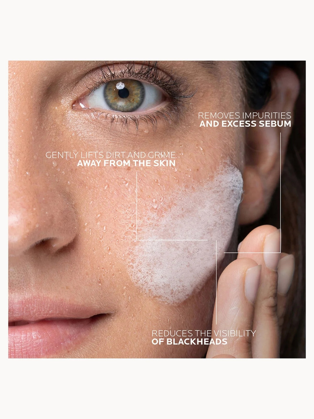 La Roche-Posay Effaclar Purifying Foaming Gel Cleanser for Oily, Blemish-Prone Skin 400ml