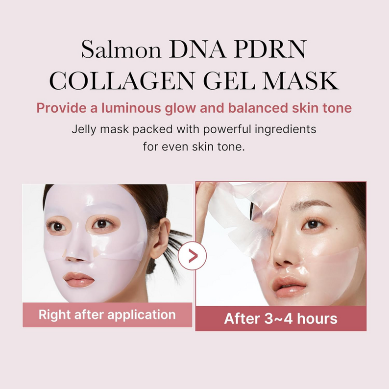 Medicube PDRN Pink Collagen Gel Mask Pack 4 x 28g