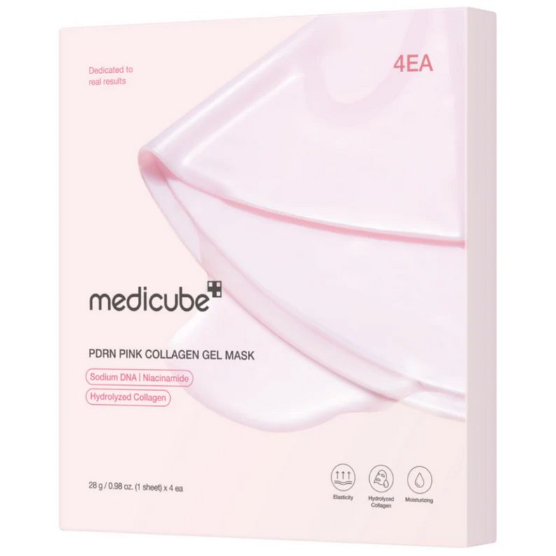Medicube PDRN Pink Collagen Gel Mask Pack 4 x 28g