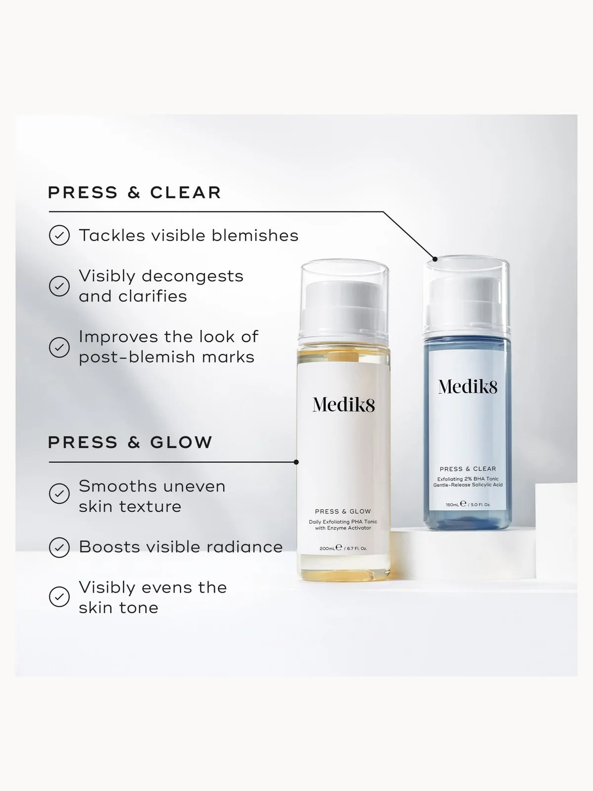 Medik8 Press and Glow Tonic 200ml