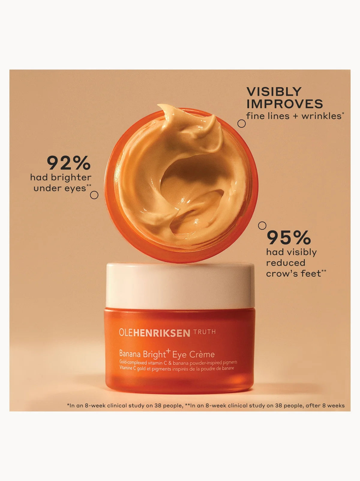 Ole Henriksen Banana Bright+ Vitamin C Eye Crème for Dark Circles 15ml