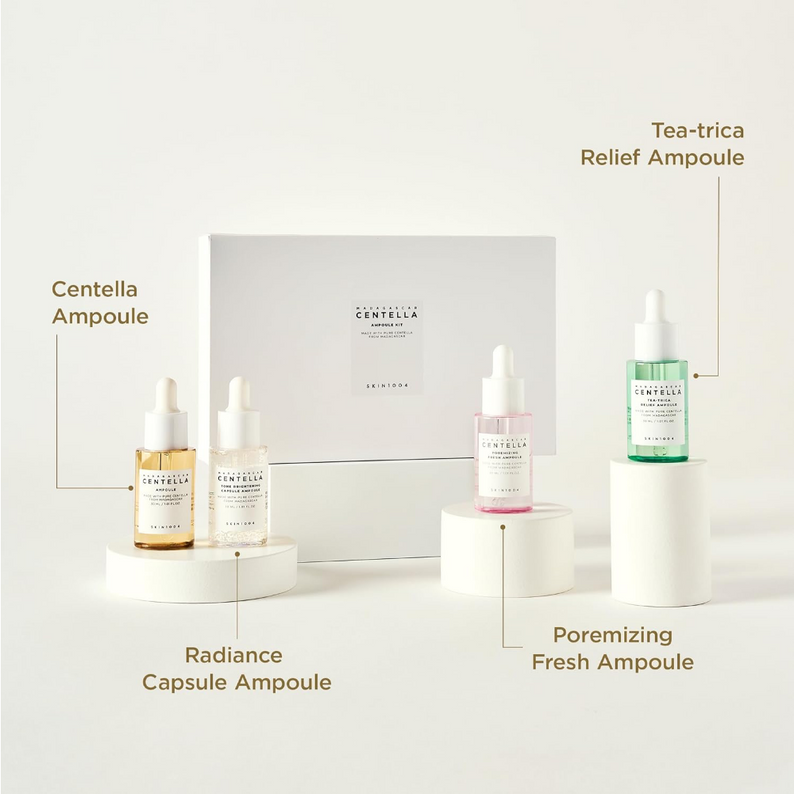 Skin1004 Madagascar Centella Ampoule Kit 4 x 30ml