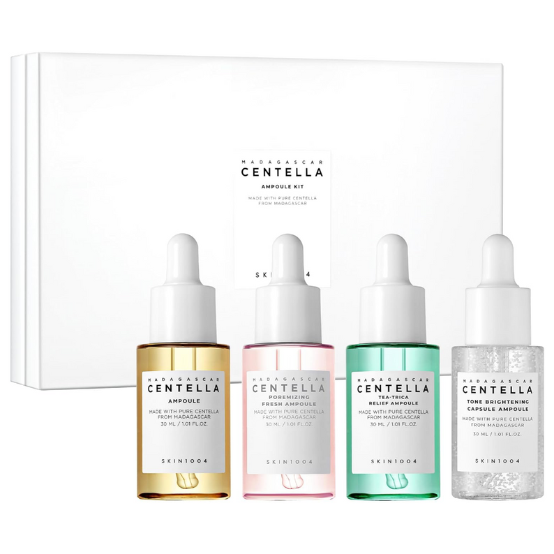 Skin1004 Madagascar Centella Ampoule Kit 4 x 30ml