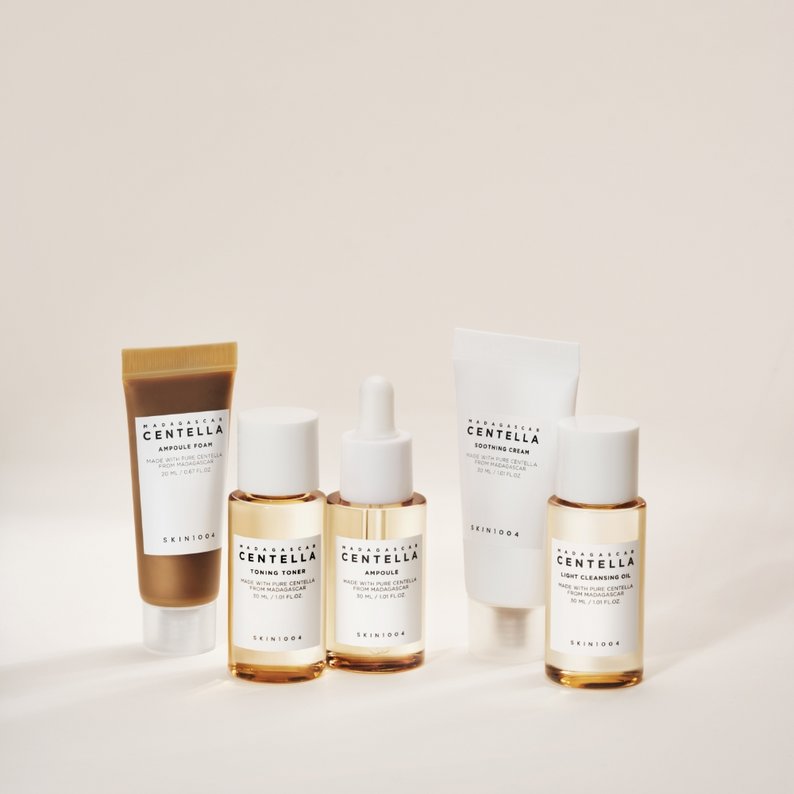 Skin1004 Madagascar Centella 5 Piece Travel Kit