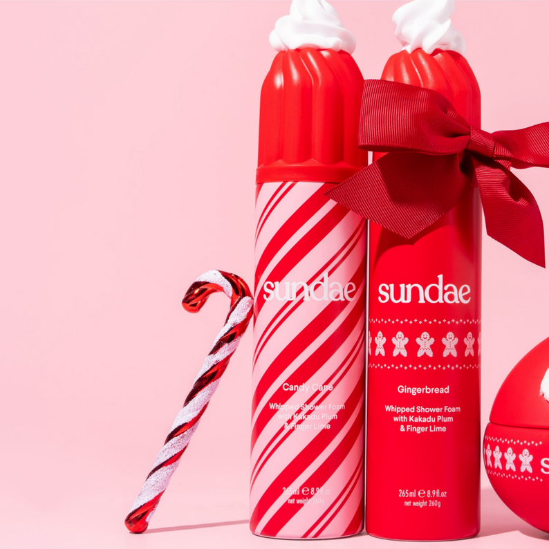 Sundae Whipped Shower Foam Christmas Gift Set