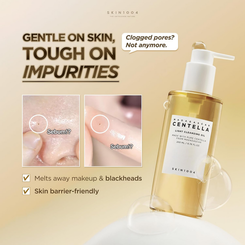 Skin1004 Madagascar Centella Light Cleansing Oil 200ml