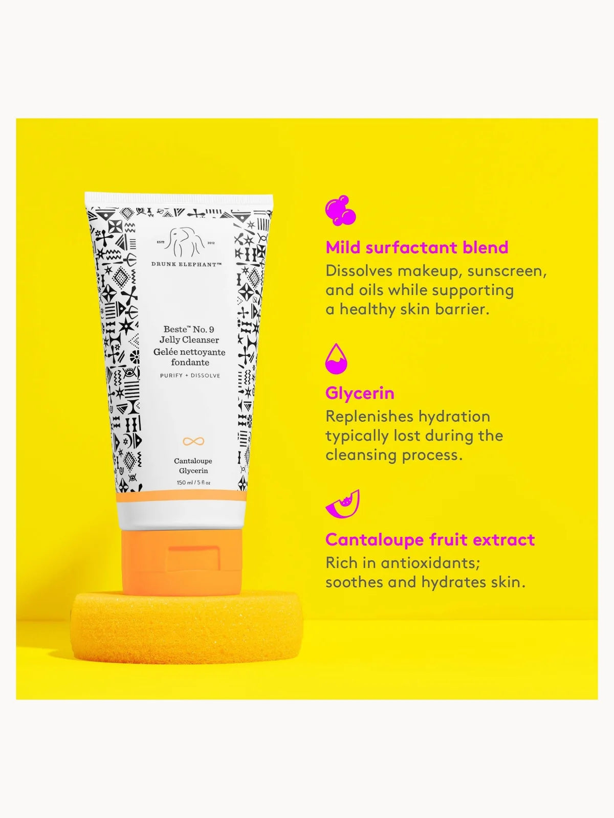 Drunk Elephant Beste No. 9 Jelly Cleanser 150ml
