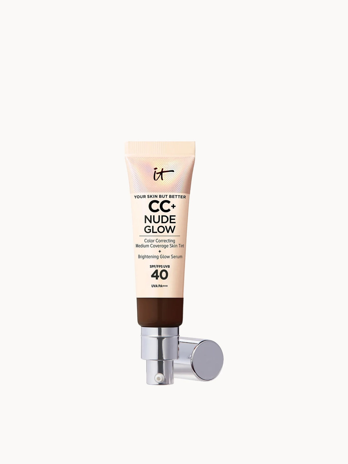 IT Cosmetics CC+ and Nude Glow Lightweight Foundation and Glow Serum with SPF40(Various Shades)