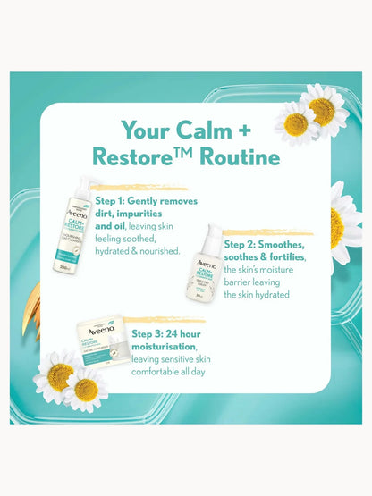 Aveeno Face 3-Step Routine Bundle for Sensitive Skin