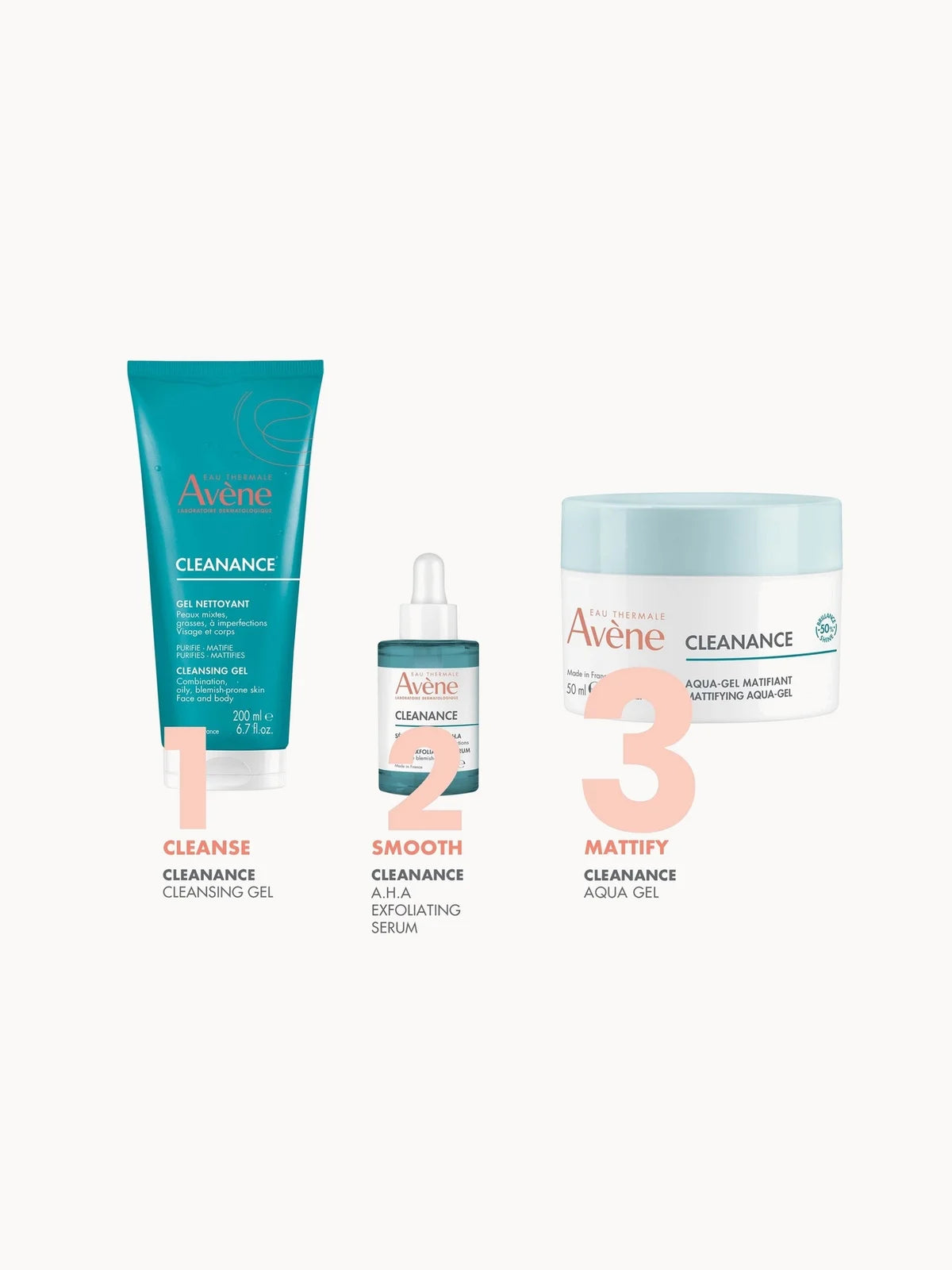 Avène Cleanance Mattifying Aqua-Gel for Oily Skin 50ml