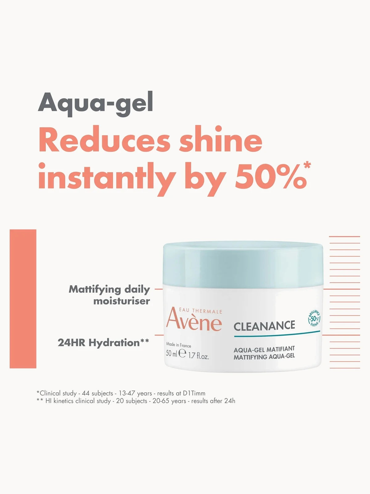 Avène Cleanance Mattifying Aqua-Gel for Oily Skin 50ml