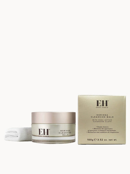 Emma Hardie Moringa Cleansing Balm with Professional Cleansing Cloth 100g