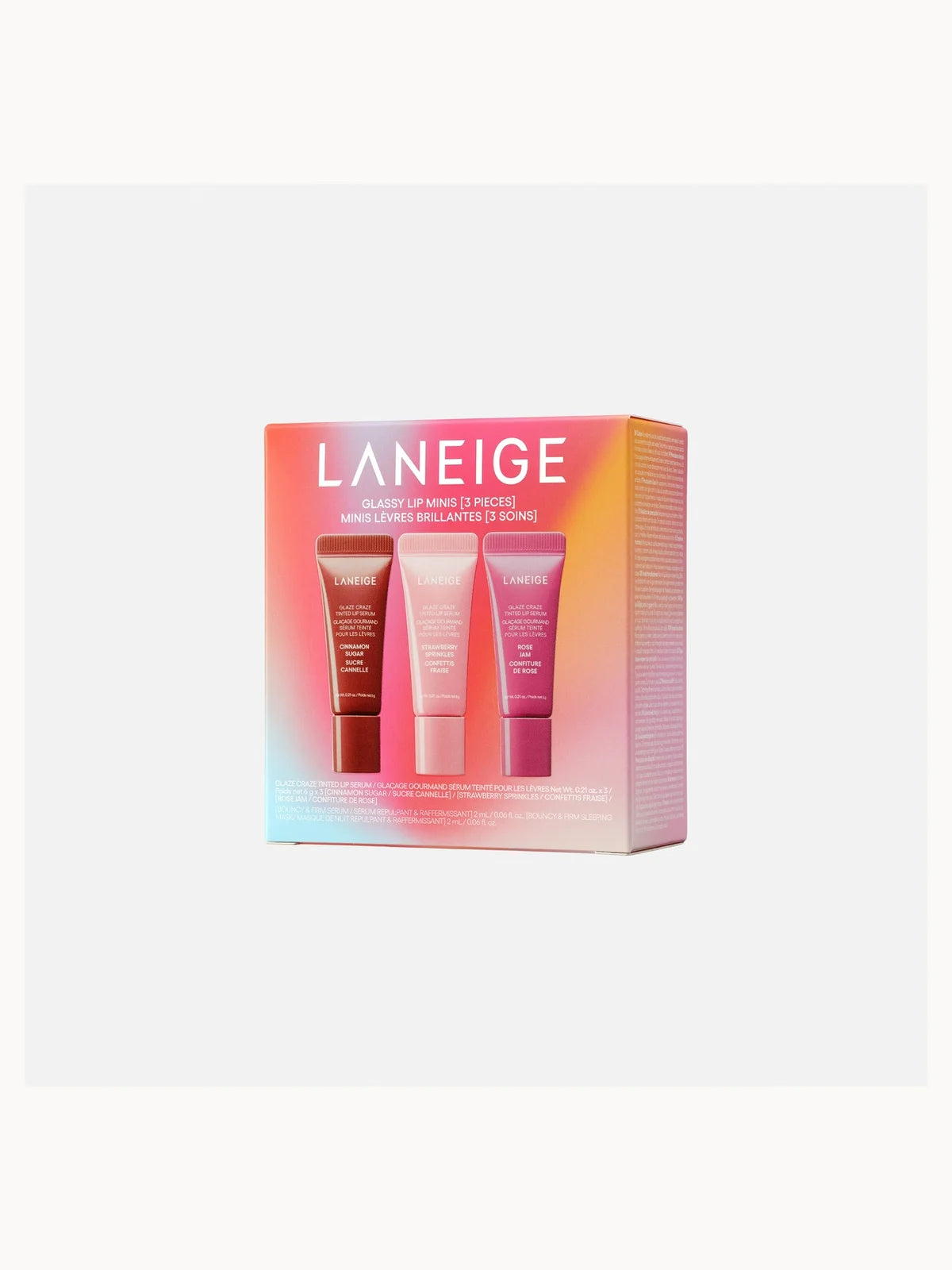 LANEIGE Glassy Lip Minis (Worth £40)
