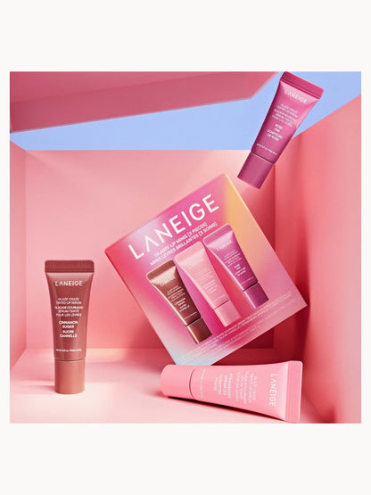 LANEIGE Glassy Lip Minis (Worth £40)