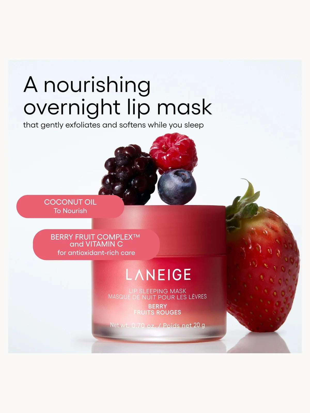LANEIGE Lip Sleeping Mask 20g(Various Options)