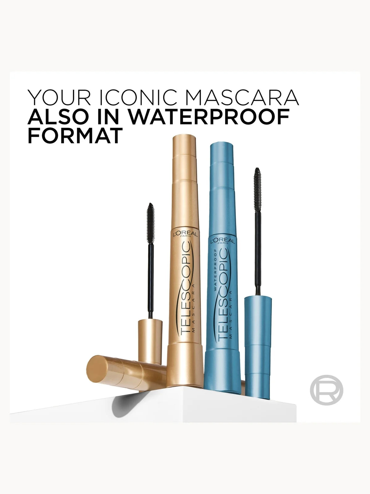 L'Oréal Paris Telescopic Mascara - Black (8ml)( Various Options)
