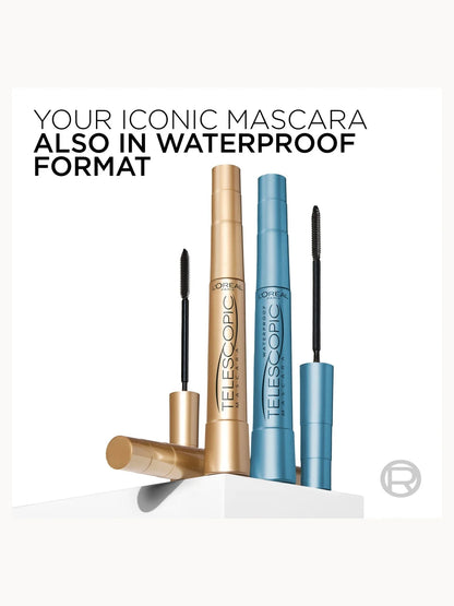 L'Oréal Paris Telescopic Mascara - Black (8ml)( Various Options)