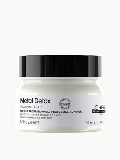 L'Oréal Professionnel Metal Detox Nourishing Hair Mask 250ml for breakage & colour protection against hard water