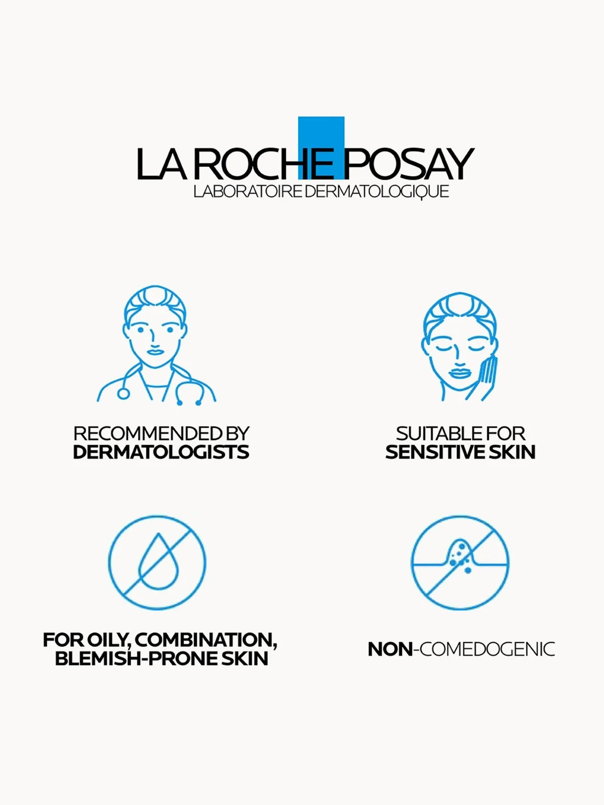 La Roche-Posay Effaclar Duo+M Anti-Blemish Corrective Gel Moisturiser for Oily, Blemish-Prone Skin 40ml