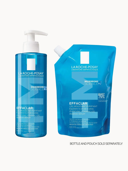 La Roche-Posay Effaclar Purifying Foaming Gel Cleanser for Oily, Blemish-Prone Skin 400ml
