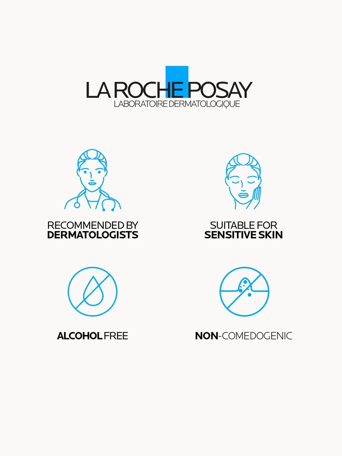 La Roche-Posay Hyalu B5 Instant Fresh Cooling Water Gel Moisturiser combining Hyaluronic Acid, Vitamin B5 and BHA 40ml