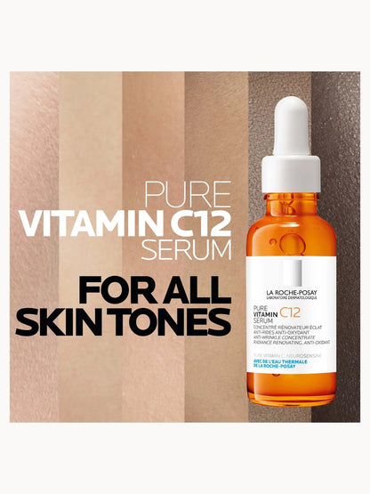 La Roche-Posay Vitamin C12 Serum Anti-Wrinkle and Radiance Restoring Serum 30ml