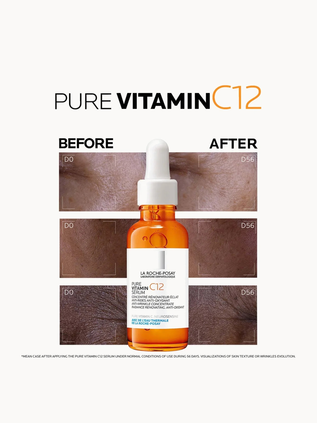 La Roche-Posay Vitamin C12 Serum Anti-Wrinkle and Radiance Restoring Serum 30ml