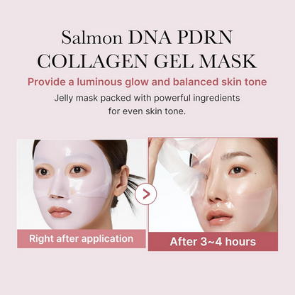 Medicube PDRN Pink Collagen Gel Mask Pack 4 x 28g