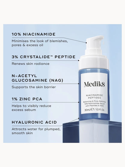 Medik8 Niacinamide Peptides 30ml