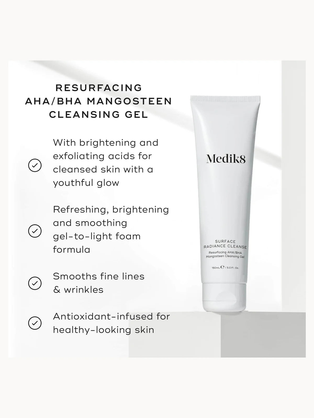 Medik8 Surface Radiance Cleanse 150ml