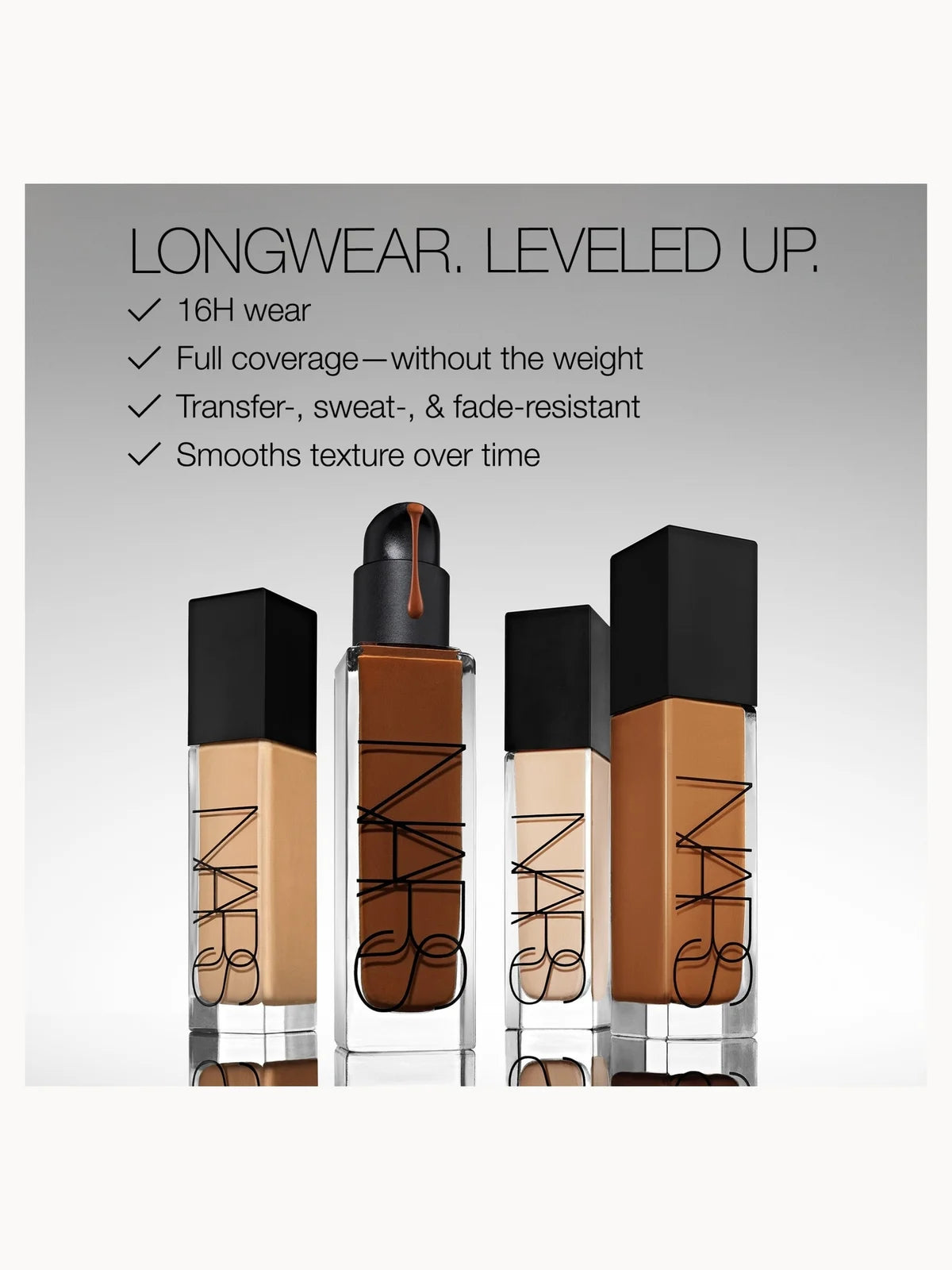 NARS Natural Radiant Longwear Foundation 30 ml Oslo(Various Shades)