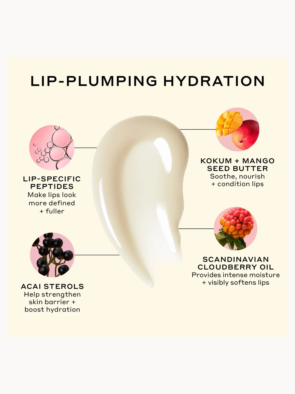 Ole Henriksen Pout Preserve Peptide Lip Treatment, Vanilla Bonbon 12ml(Various Shades)