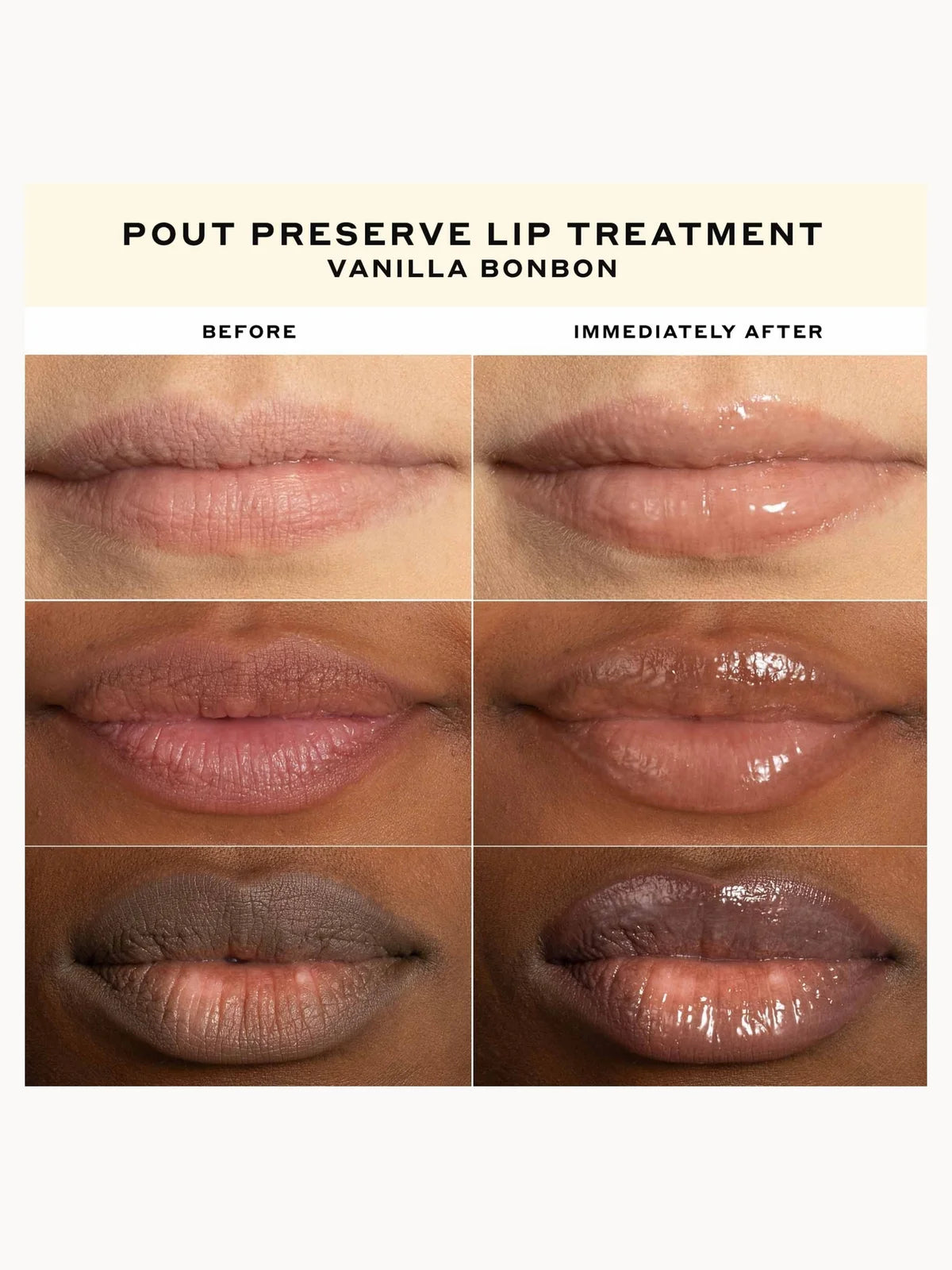 Ole Henriksen Pout Preserve Peptide Lip Treatment, Vanilla Bonbon 12ml(Various Shades)