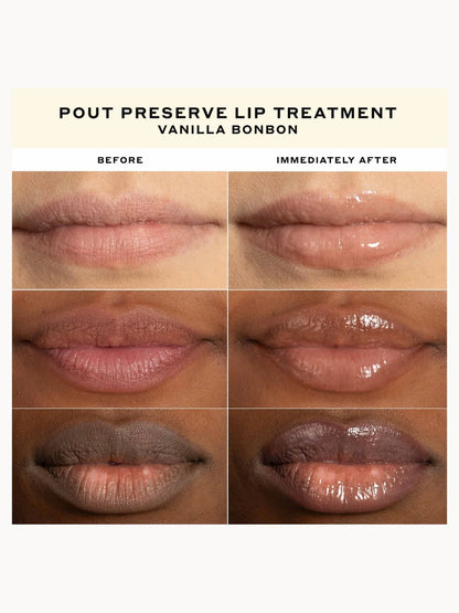 Ole Henriksen Pout Preserve Peptide Lip Treatment, Vanilla Bonbon 12ml(Various Shades)
