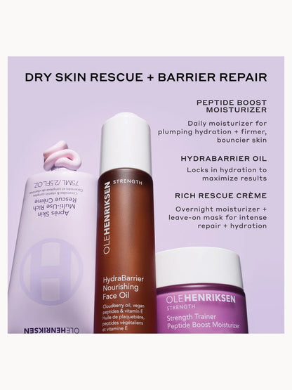 Ole Henriksen Strength Peptide Barrier Boost Moisturiser with Hyaluronic Acid and Niacinamide (Various Sizes)