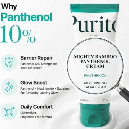 Purito Mighty Bamboo Panthenol Cream 100ml