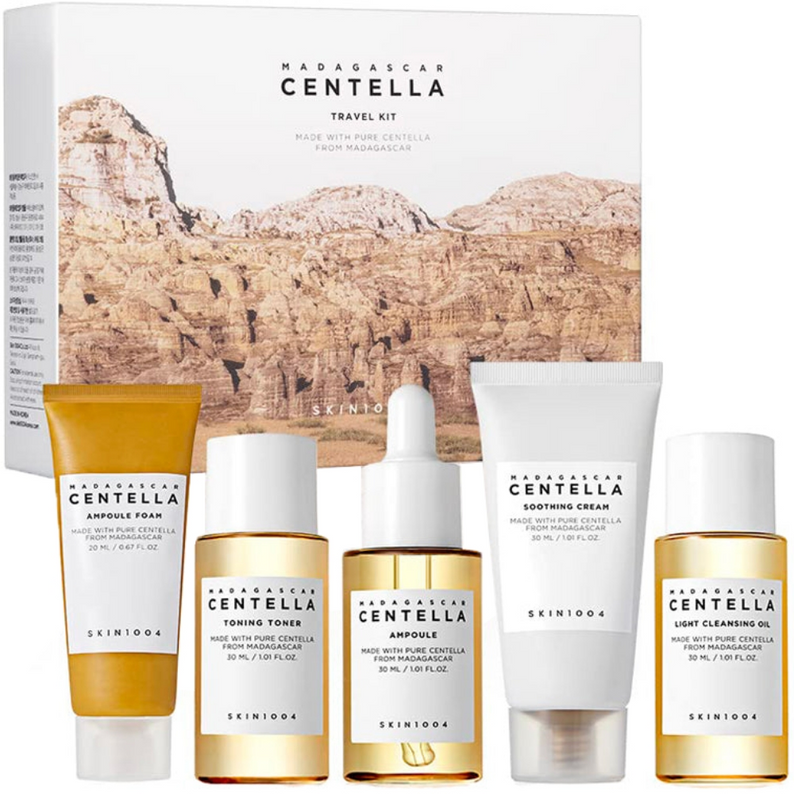 Skin1004 Madagascar Centella 5 Piece Travel Kit