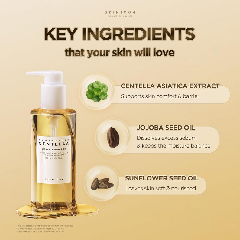 Skin1004 Madagascar Centella Light Cleansing Oil 200ml