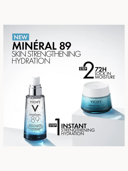 Vichy Minéral 89 72Hr Hyaluronic Acid and Squalane Moisture Boosting Cream 50ml