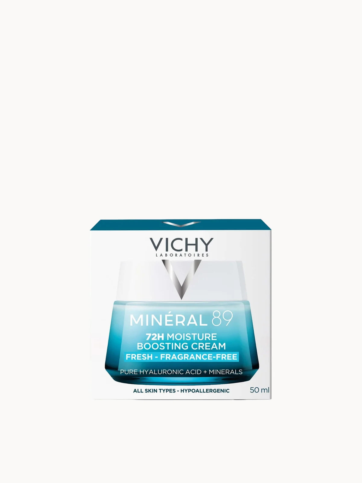 Vichy Minéral 89 72Hr Hyaluronic Acid and Squalane Moisture Boosting Cream 50ml