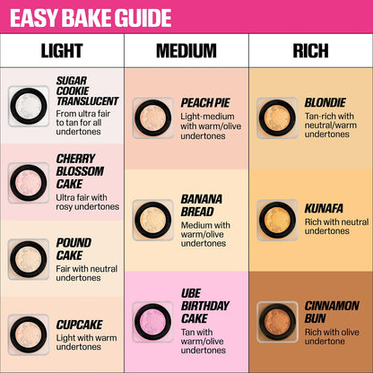 Huda Beauty Easy Bake Loose Powder 20g (Various Shades)
