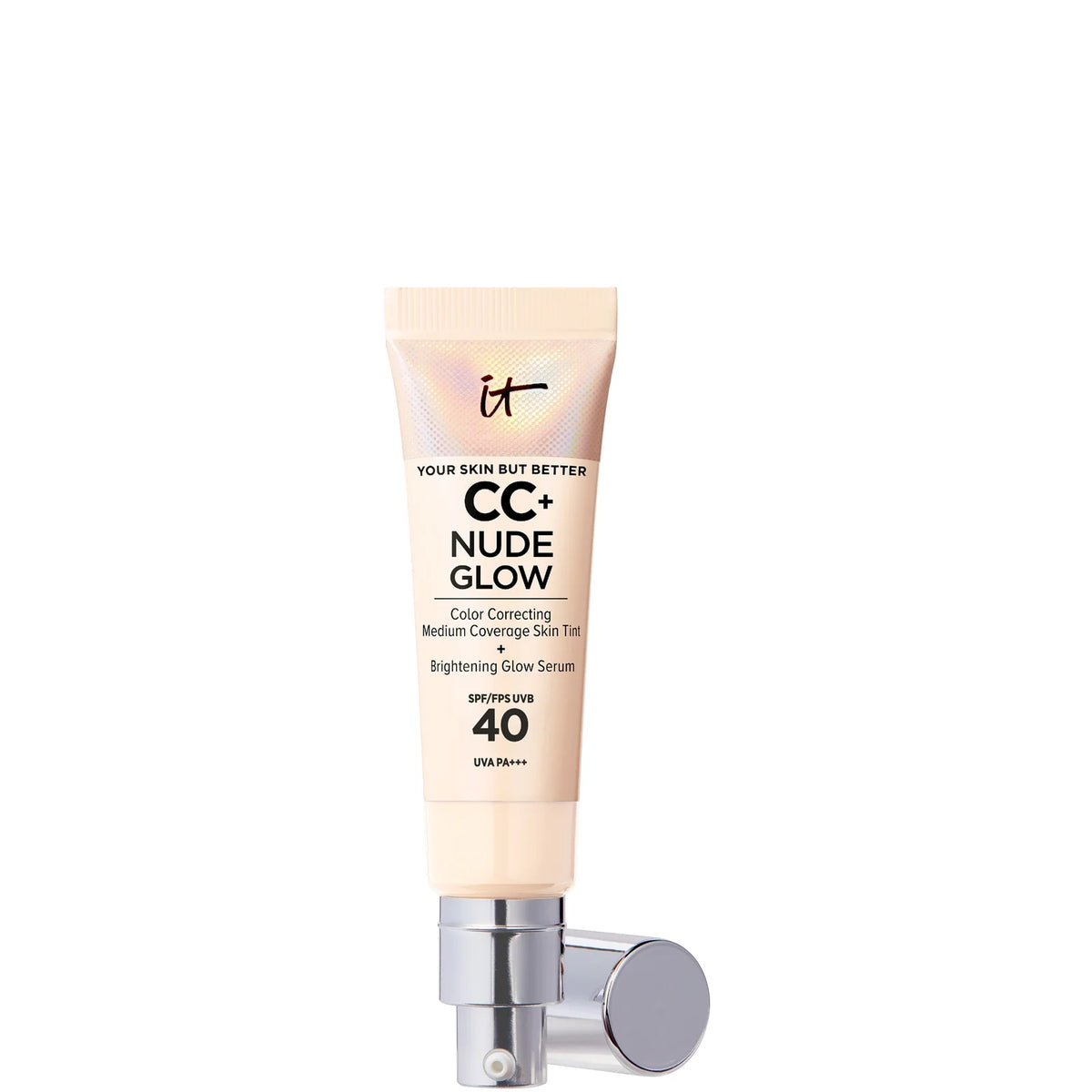IT Cosmetics CC+ and Nude Glow Lightweight Foundation and Glow Serum with SPF40(Various Shades)